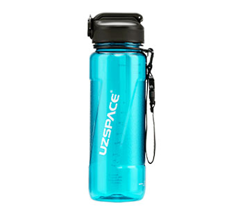 Z型瓶大容量吸管水杯便携运动健身塑料水