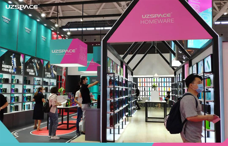 UZSPACE优之水杯参加深圳礼品展，解锁礼品定制新功能