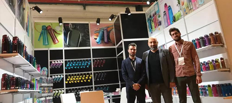 UZSPACE品牌水杯实力亮相伊斯坦布尔国际文具及办公用品展览会